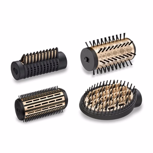 BaByliss Big Hair Luxe AS970E – karstā gaisa matu veidošanas suka, 3 temperatūras režīmi, 650 W, melna/zelta