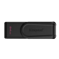 Kingston pendrive 64GB Portable USB 3.2 Gen 1 DataTraveler Exodia S (Black/Black)