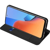 Dux Ducis Skin Pro eko-ādas apvalks Xiaomi Redmi 12 / Redmi 12R - melns