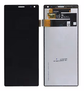 LCD screen Sony Xperia 10/Xperia XA3 ar touch screen melns original (used Grade A)