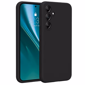 Etteri silikona maciņš Samsung Galaxy A55 5G, melns