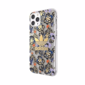 Adidas OR Clear Case CNY AOP maciņš iPhone 11 Pro – zeltains
