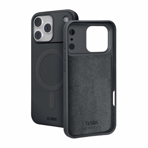 SBS Instinct Mag maciņš modelim iPhone 18 Pro / 17 Pro, saderīgs ar MagSafe – melns