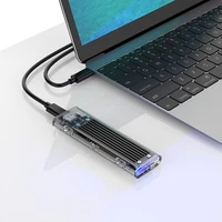 Orico TCM2-C3 M.2 NVME uz USB-C 10Gb/s disku ierīce - melna