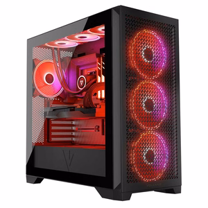 MODECOM VOLCANO EXPANSE T APEX ARGB MIDI datora korpuss, melns