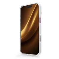 Skaidrs plānais magnētiskais viedtālruņa apvalks iPhone 14 6,1 - rozā