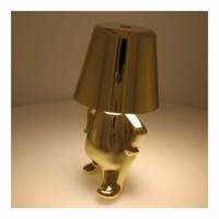 Galda lampa pie gultas GOLD MAN Art Deco stāvošs (versija 1) MLTL