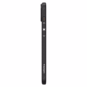 Spigen Liquid Air viedtālruņa apvalks iPhone 15 Plus - matēts melns