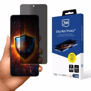 Privātuma ekrāna aizsargs 3mk Silky Matt Privacy priekš Xiaomi Poco F7 Pro / Xiaomi Poco F7 Ultra