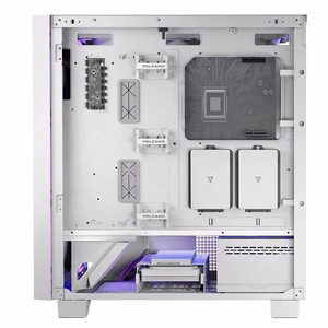 MODECOM VOLCANO PERUN APEX ARGB MIDI datora korpuss, balts