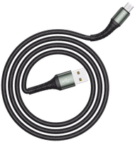 JELLICO Kabelis B10 Micro USB 3.1A 1M melns