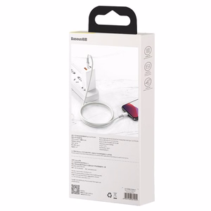 Baseus kabelis High Density PD USB-C - Lightning 1,0 m balts 20W