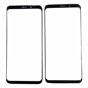 Стекло LCD экрана Samsung G965 S9+ чёрный Оригинал