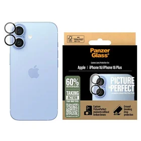 PanzerGlass PicturePerfect objektīva aizsargs iPhone 16 6.1" / 16 Plus 6.7" 1279