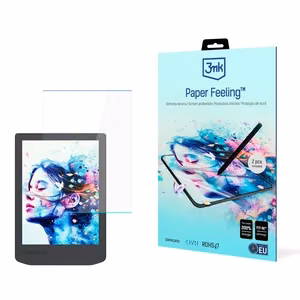 3mk Paper Feeling (līdz 8.3") – planšetdatora ekrāna aizsargs modelim PocketBook Verse Lite (619)