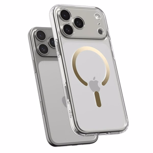 Spigen Ultra Hybrid Magnētiskais viedtālruņa apvalks iPhone 17 Pro - Caurspīdīgs zelta