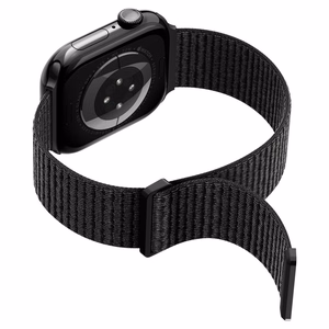 Spigen WBF01 siksniņa, paredzēta Apple Watch 44 / 45 / 46 / 49 mm, melna