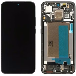 LCD screen Xiaomi Poco F7 5G with touch screen with frame Black original (service pack)