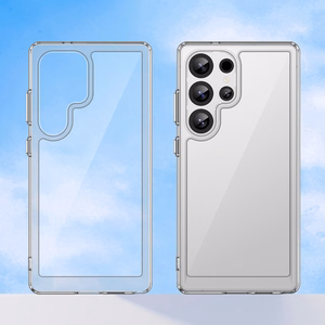 Viedtālruņa apvalks (m) ar Gel Frame Samsung Galaxy S25 Ultra - skaidrs (m)