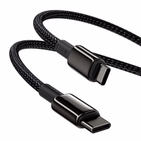 Baseus kabelis Tungsten PD USB-C - USB-C 1,0 m melns