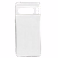 Īpaši plāns 1mm viedtālruņa apvalks Google Pixel 8 Pro caurspīdīgs