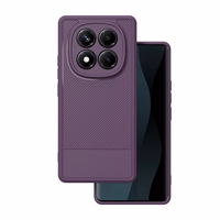 Simple Carbon viedtālruņa apvalks Xiaomi Redmi Note 14 Pro 5G (Global) / Note 14 Pro Plus 5G (Global) violets