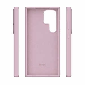 Etteri Silicone чехол Samsung Galaxy S24 Ultra светло-розовый