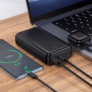 Portatīvais lādētājs Hoco 20000 mAh 2A J165A melns