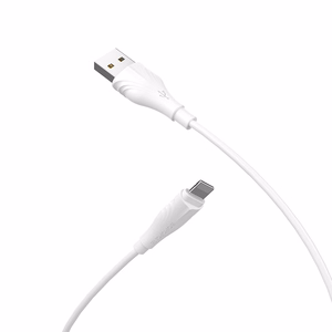 Borofone Kabelis BX18 Optimal - USB uz Lightning - 2A 1 metrs balta