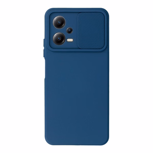 Camshield Soft viedtālruņa apvalks Xiaomi Redmi Note 12 5G/Poco X5 (m) - tumši zils