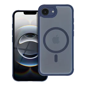FULL MATTE MAG COVER viedtālruņa apvalks saderīgs ar Magnētisko uzlādi IPHONE 11 zila