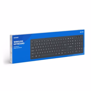 Savio KB-02 tastatūra mājas/birojs USB QWERTY melna