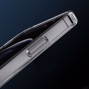TFO Anti Shock 1,5 mm Mag vāciņš iPhone 17 Pro Max 6,9″ / iPhone 18 Pro Max 6,9″ ar kameras aizsardzību – caurspīdīgs un balts