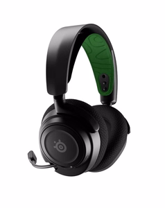 SteelSeries Arctis Nova 7X augstākās klases spēļu austiņas (atjaunotas) melnas, zaļas
