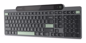 Tastatūra Lenovo Home/Office Bluetooth US English Melna, Zaļa