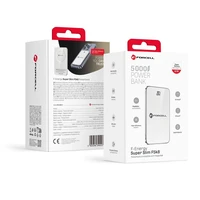 Portatīvais lādētājs saderīgs ar MagSafe Forcell F-Energy SuperSlim F5K8 QC4.0 PD3.0 15W 5000 mAh balta