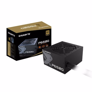 Gigabyte GP-P650G barošanas bloks 650 W 20+4 kontaktu ATX ATX melns