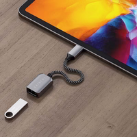 Adapteris USB C uz USB A Satechi ST-UCATCM kosmosa pelēks