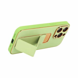 Tel Protect Leather Luxury Stand кожаный чехол-подставка для Samsung Galaxy S22 Plus мятный