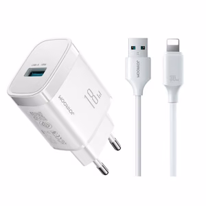 Зарядное устройство Joyroom JR-TF4 18W USB-A + кабель USB-A — Lightning 1.0м белый