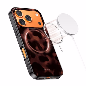 Чехол Tech-Protect Lamano MagSafe для iPhone 17 Pro Max (чёрный и красный)