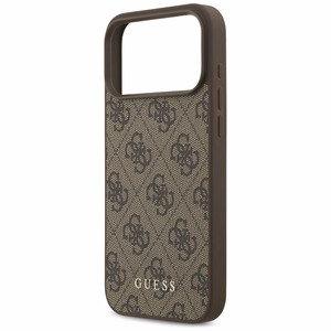 Guess 4G Classic maciņš modelim iPhone 17 Pro Max / 18 Pro Max – brūns