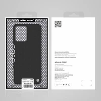 Nillkin teksturēts viedtālruņa apvalks Xiaomi Redmi Note 12 5G / Poco X5 5G pastiprināts neilona pārsegs melns