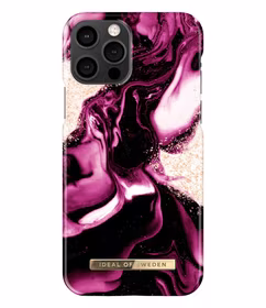 IDEAL OF SWEDEN IDFCAW 21-I2061-319 IPHONE 12/12 PRO GOLDEN RUBY MARBLE maciņš