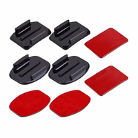 Puluz uzlīmju un stiprinājumu komplekts sporta kamerām (ieskaitot Insta360 X4 / X5 / DJI Osmo Action 5 Pro)