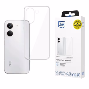 3mk caurspīdīgs korpuss Xiaomi Poco X8 Pro - caurspīdīgs