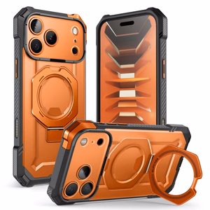 Supcase UB Grip Mag MagSafe vāciņš iPhone 18 Pro / 17 Pro – oranžs