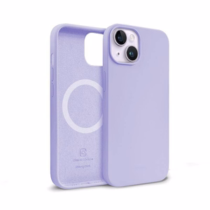 Crong Color Cover Magnetic vāciņš ierīcei iPhone 14 Plus, saderīgs ar MagSafe, violets