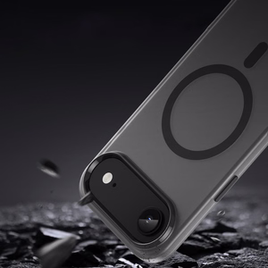 Magnētiskais abrazīvais viedtālruņa apvalks iPhone 17 Air, saderīgs ar MagSafe - matēts melns