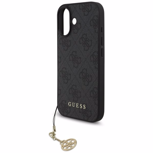 Guess 4G Big 4G Classic Logo Magnētiskais viedtālruņa apvalks iPhone Air - rozā zelts